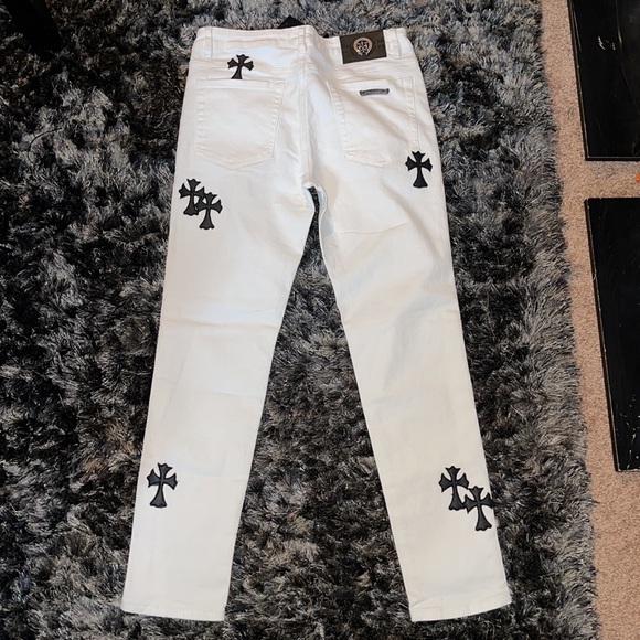 Chrome Hearts Jeans Copy Chrome Heart Jeans Mens Sz 34 Poshmark
